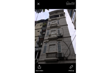 Bán nhà Hoàng Hoa Thám, Ba Đình, 5 tầng, giá 1,65 ty (0989061388).